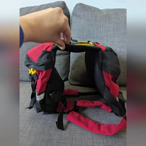 Mountainsmith Dog Pack Medium Red and Black Size Medium - Picture 5 of 5